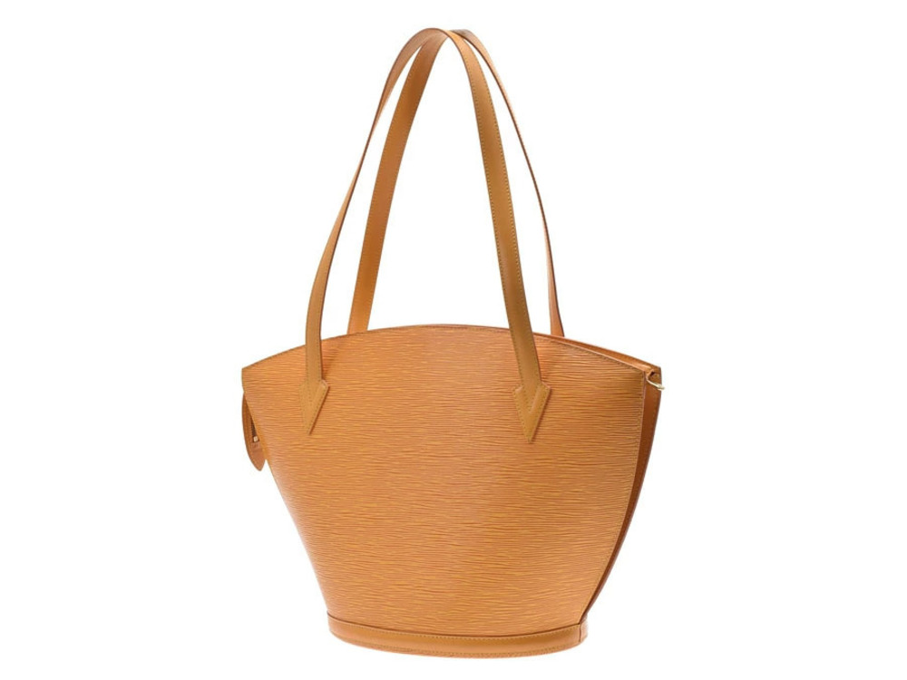 Louis Vuitton Shoulder Shopping Saint Bag Yellow Jacques Epi